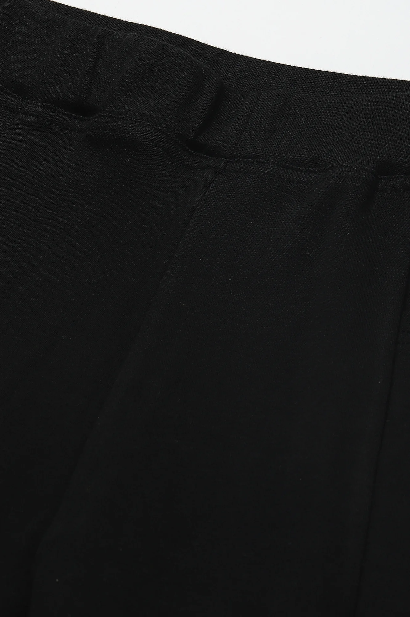 Black Solid Winter Tights - Image 7
