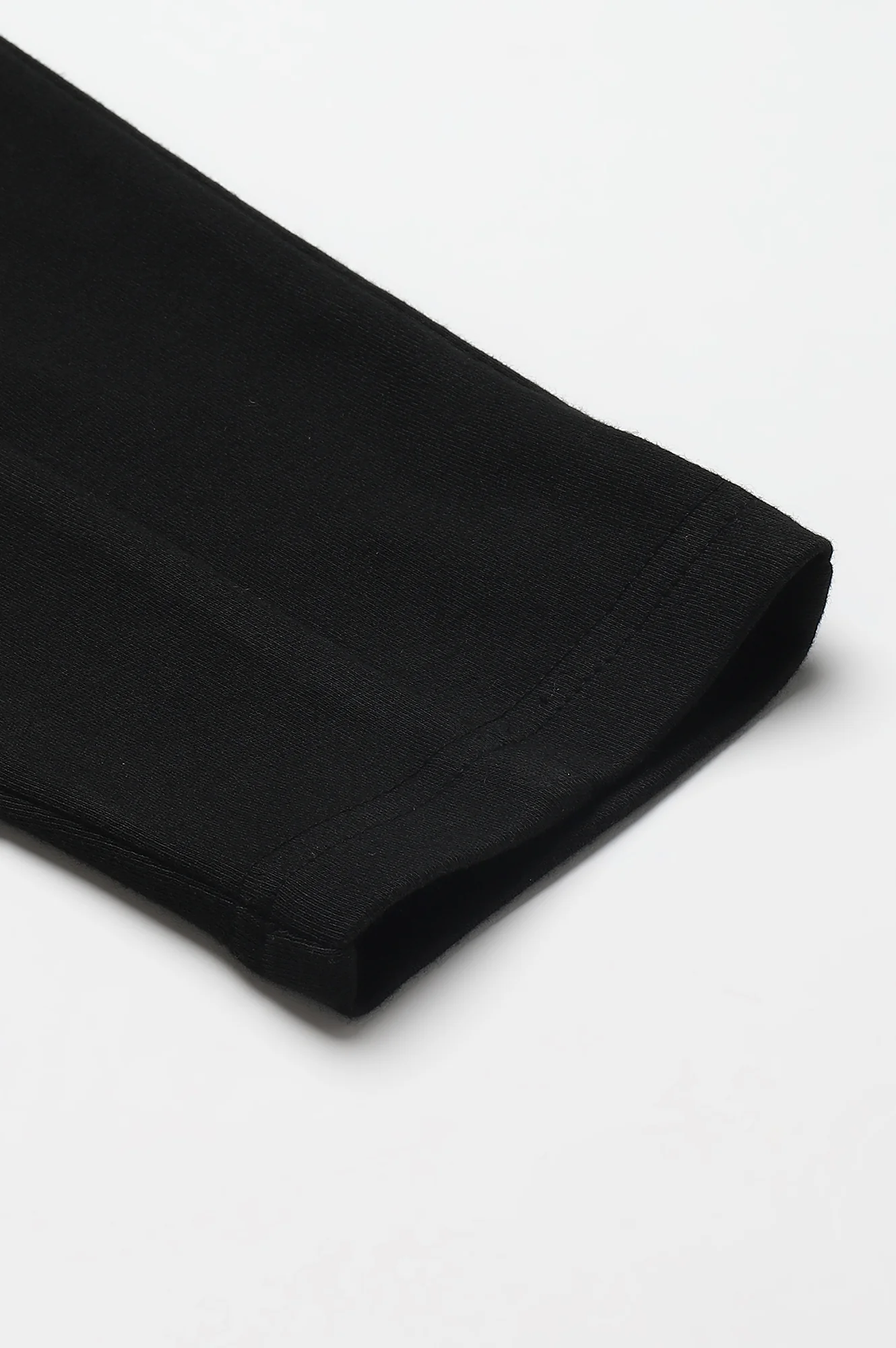 Black Solid Winter Tights - Image 8