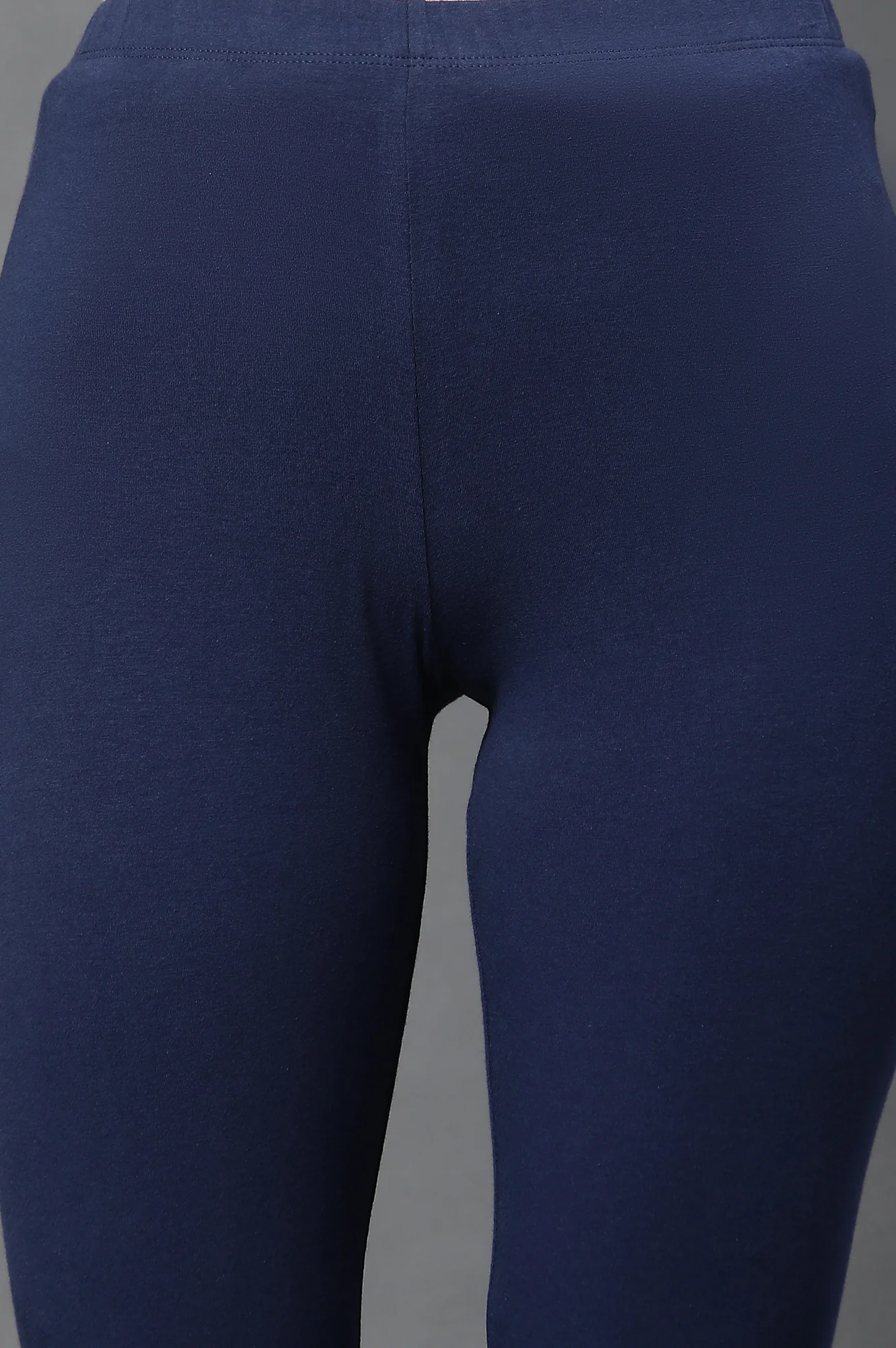 Blue Cotton Lycra Tights - Image 6