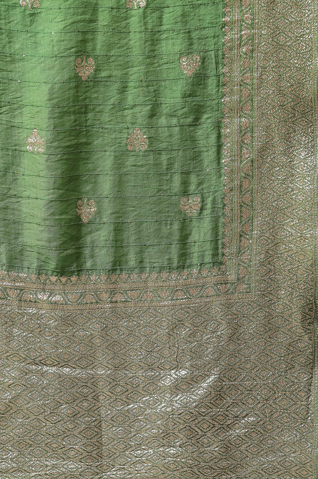 Blue Embellished Short Kurta, Sharara and Dupatta Set - Image 11