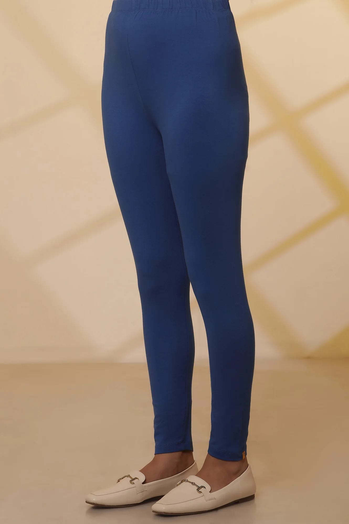 Blue Solid Tights - Image 7