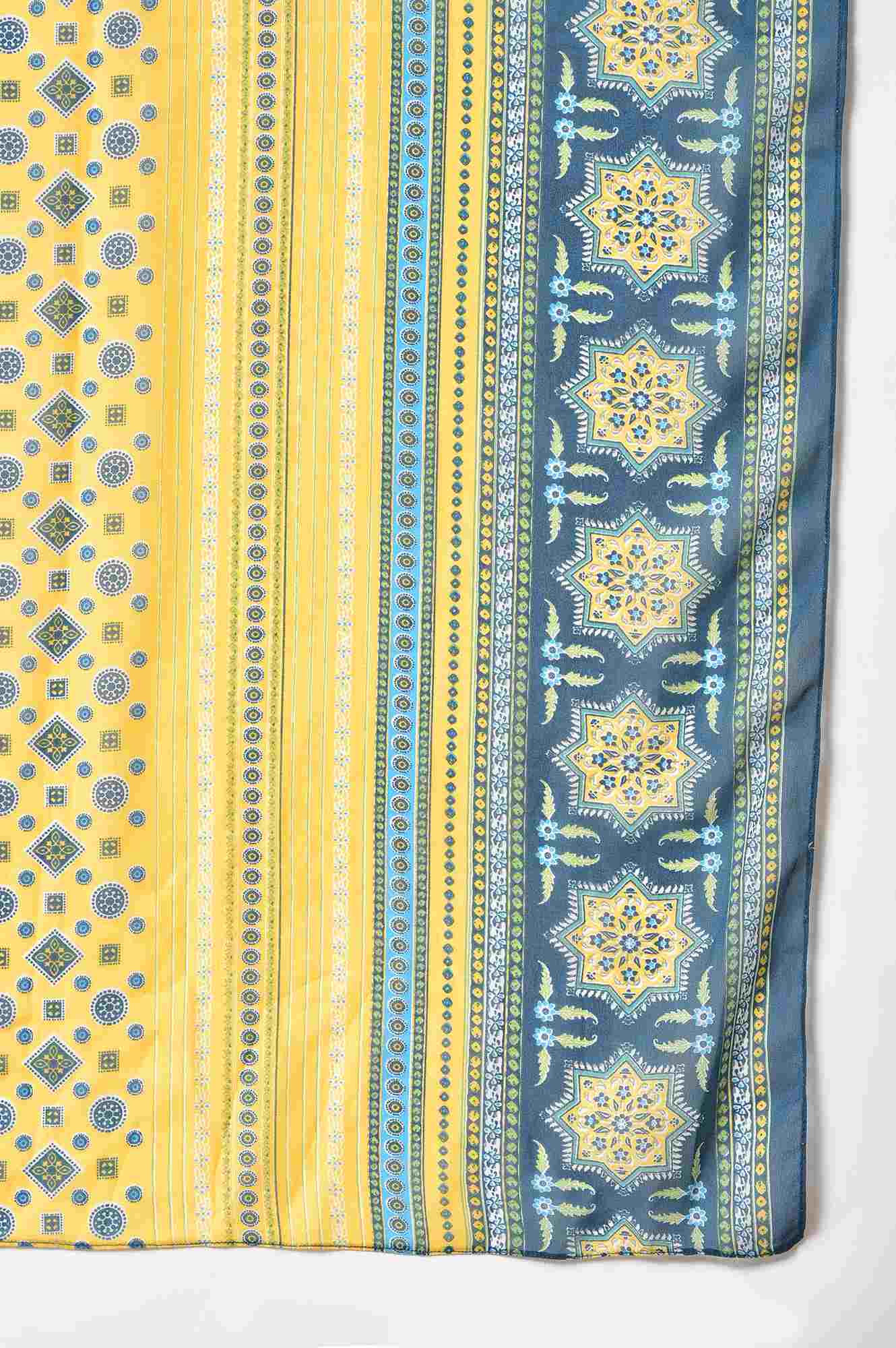 Blue Thread Embroidered Kurta Set - Image 8