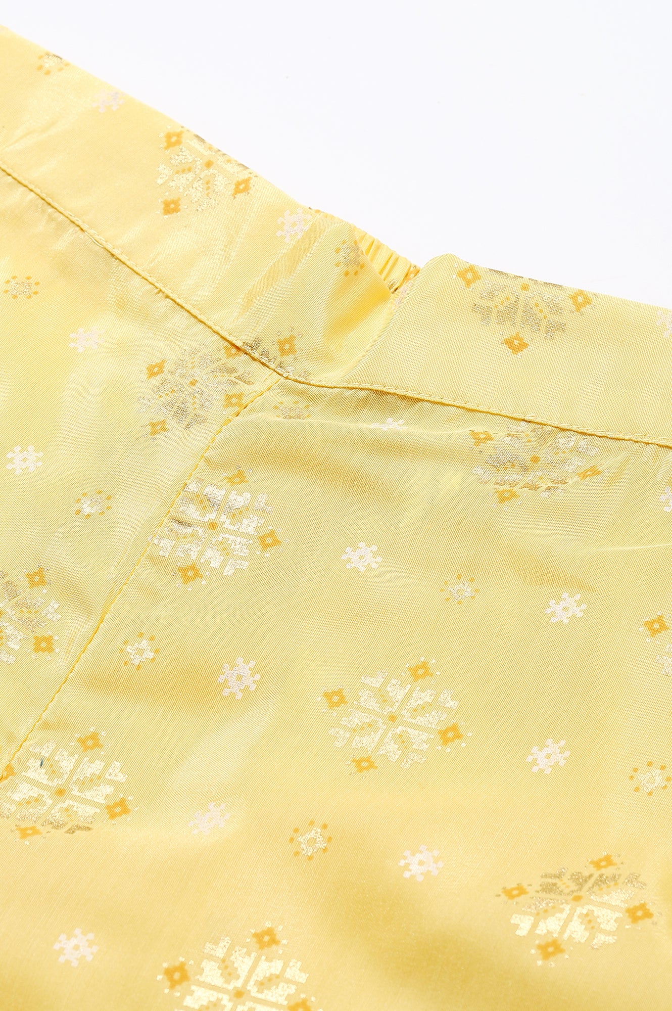 Gold Printed Palazzos - Image 6