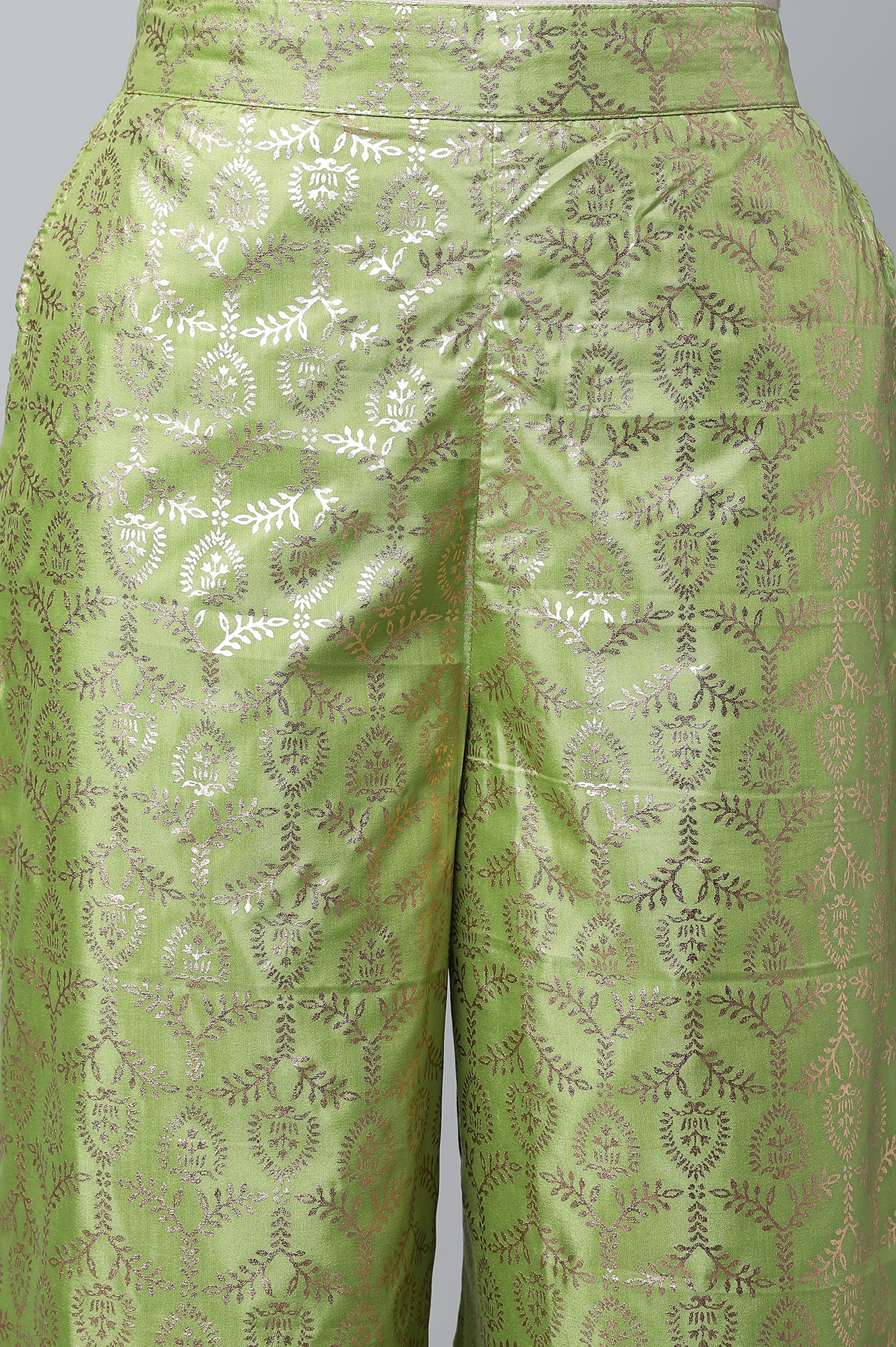 Navy Blue Embroidered Thread Work Straight Kurta - Image 7