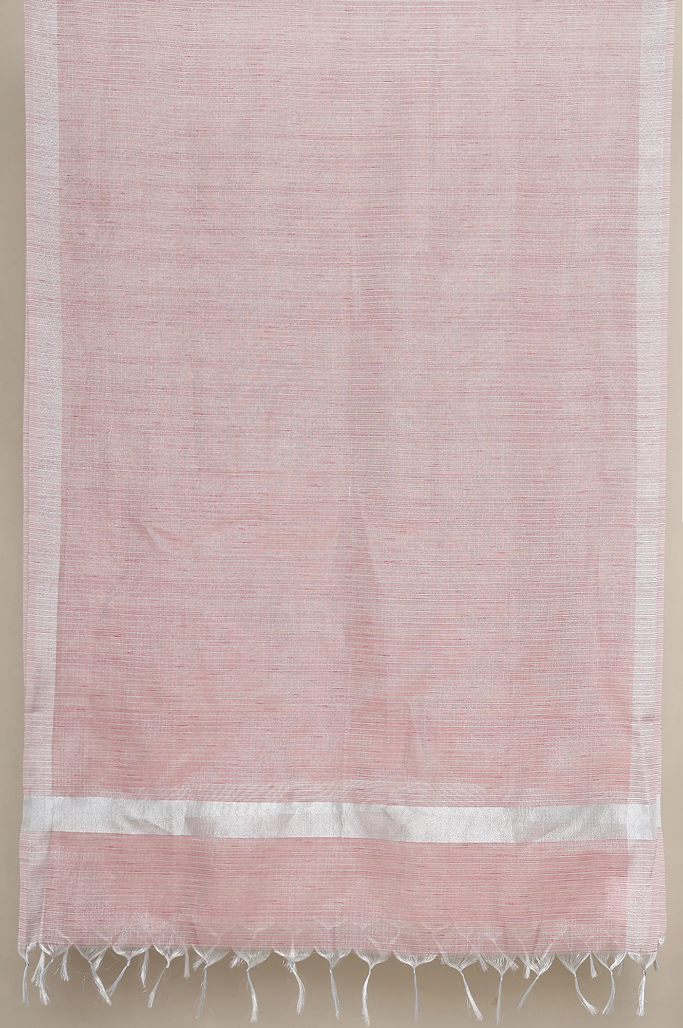 Onion Pink Yarn Dyed Dori Embroidered Anarkali Kurta, Trousers and Dupatta Set - Image 9