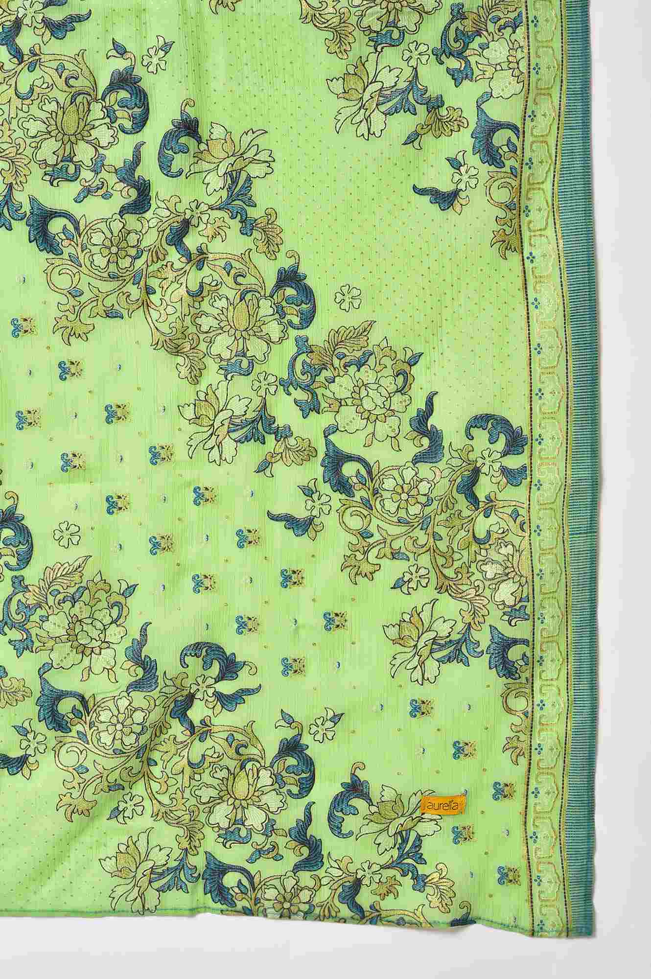 Aurelia Ocean Death kurta Flared Skirt Dupatta - Image 8