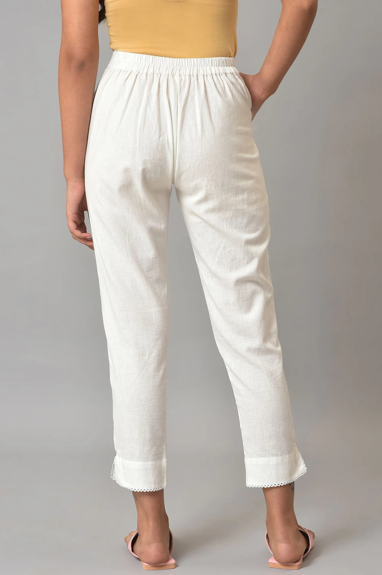 Aurelia White Trouser - Image 2