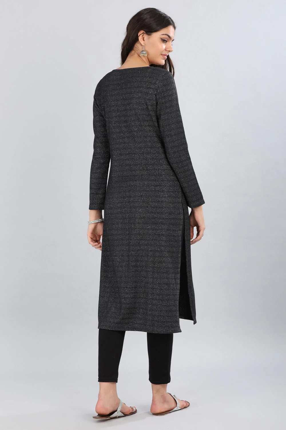 Black kurta - Image 4