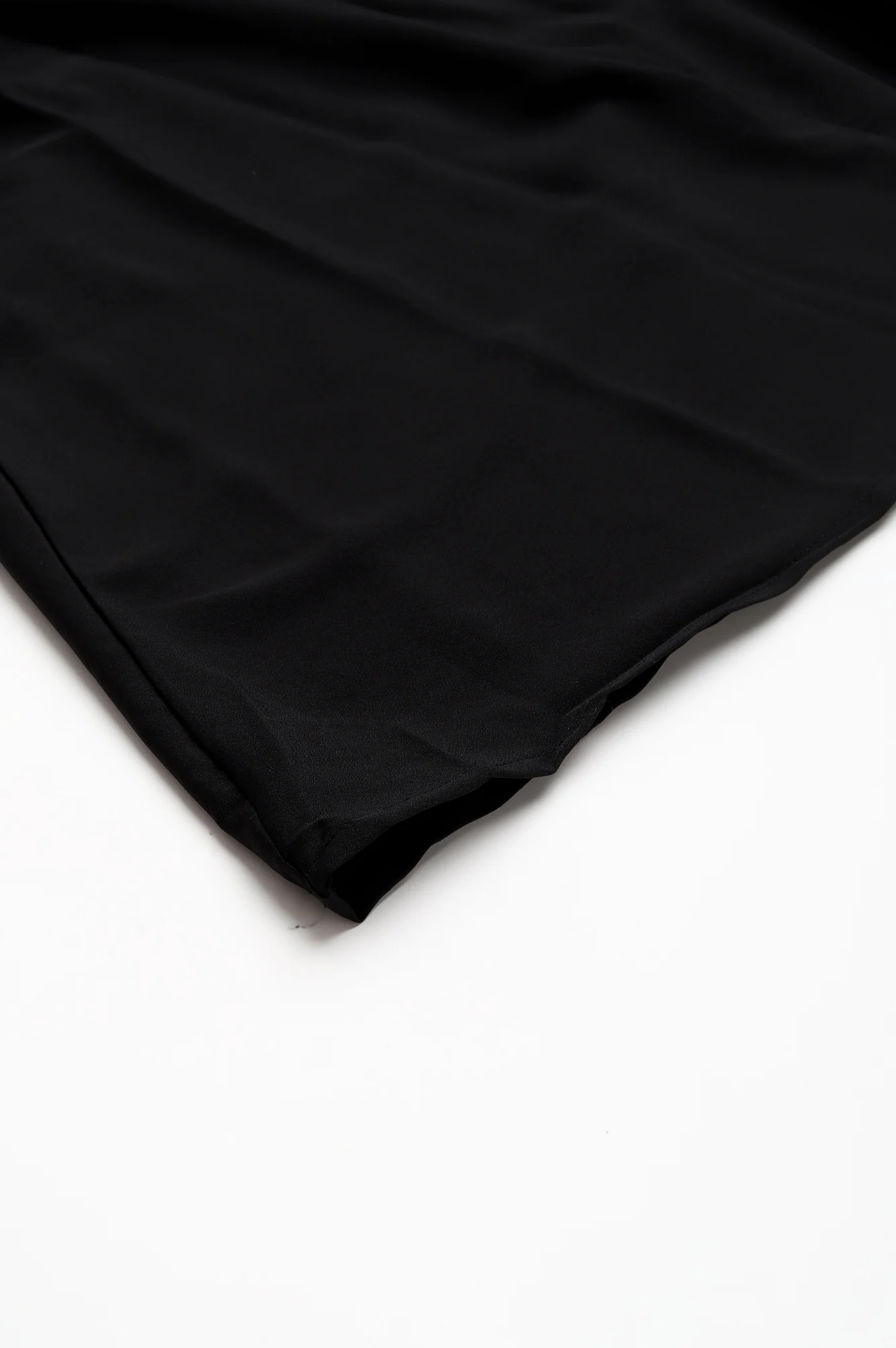 Black Solid Palazzo - Image 8