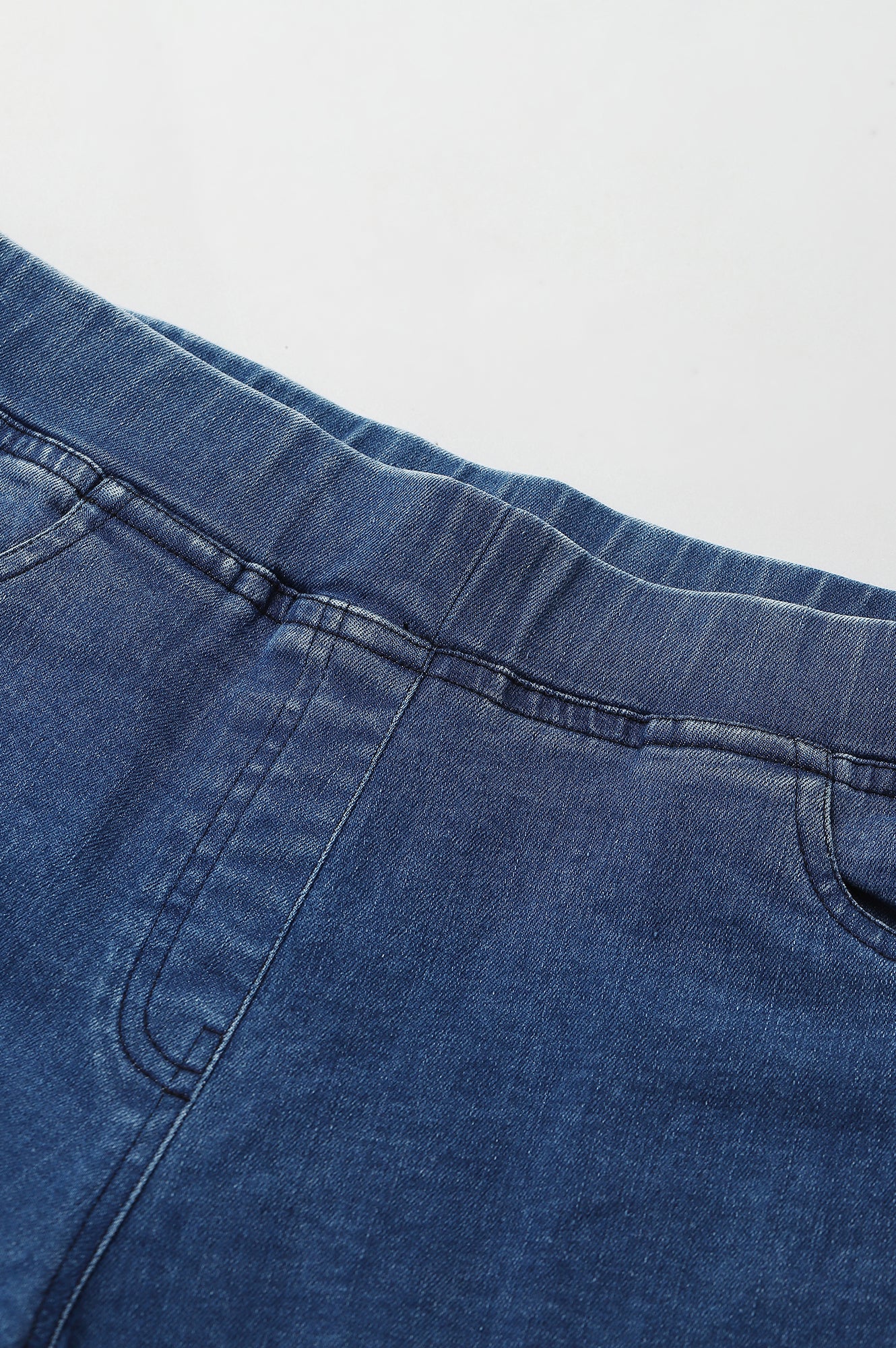 Blue Slim Fit Women Jeggings - Image 7