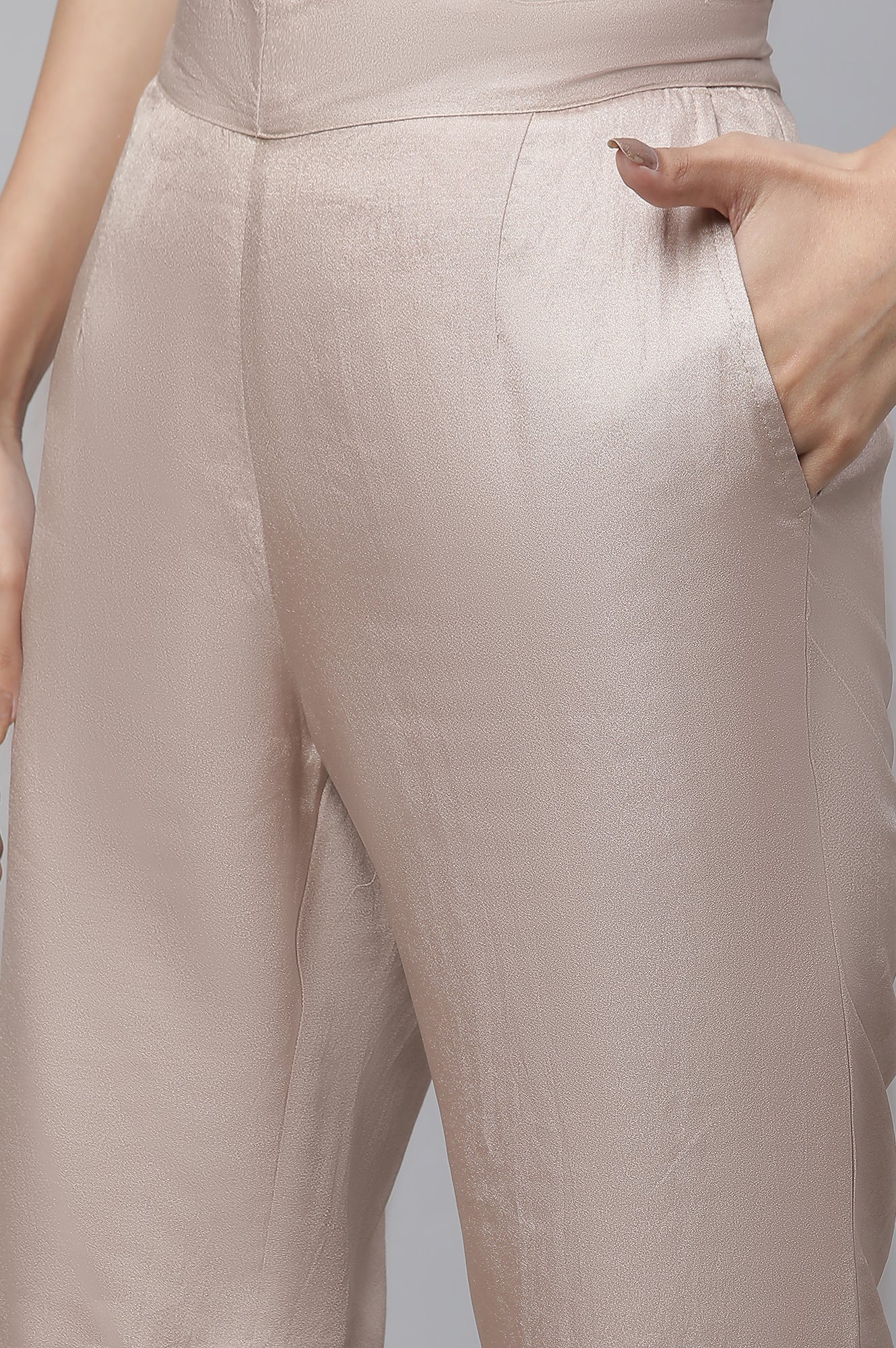 Cuban Gold Narrow Fit Palazzo - Image 6
