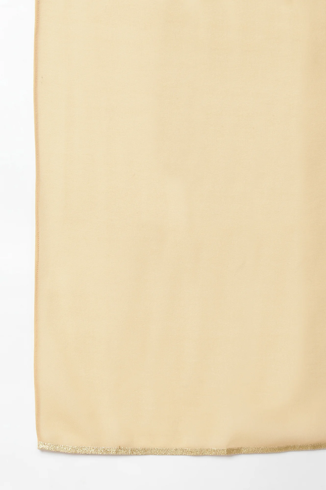 Gold Chocker Neck Georgette Dupatta - Image 5