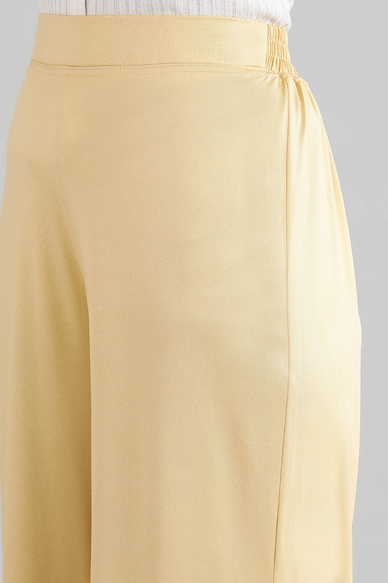 Gold Printed Palazzo - Image 6