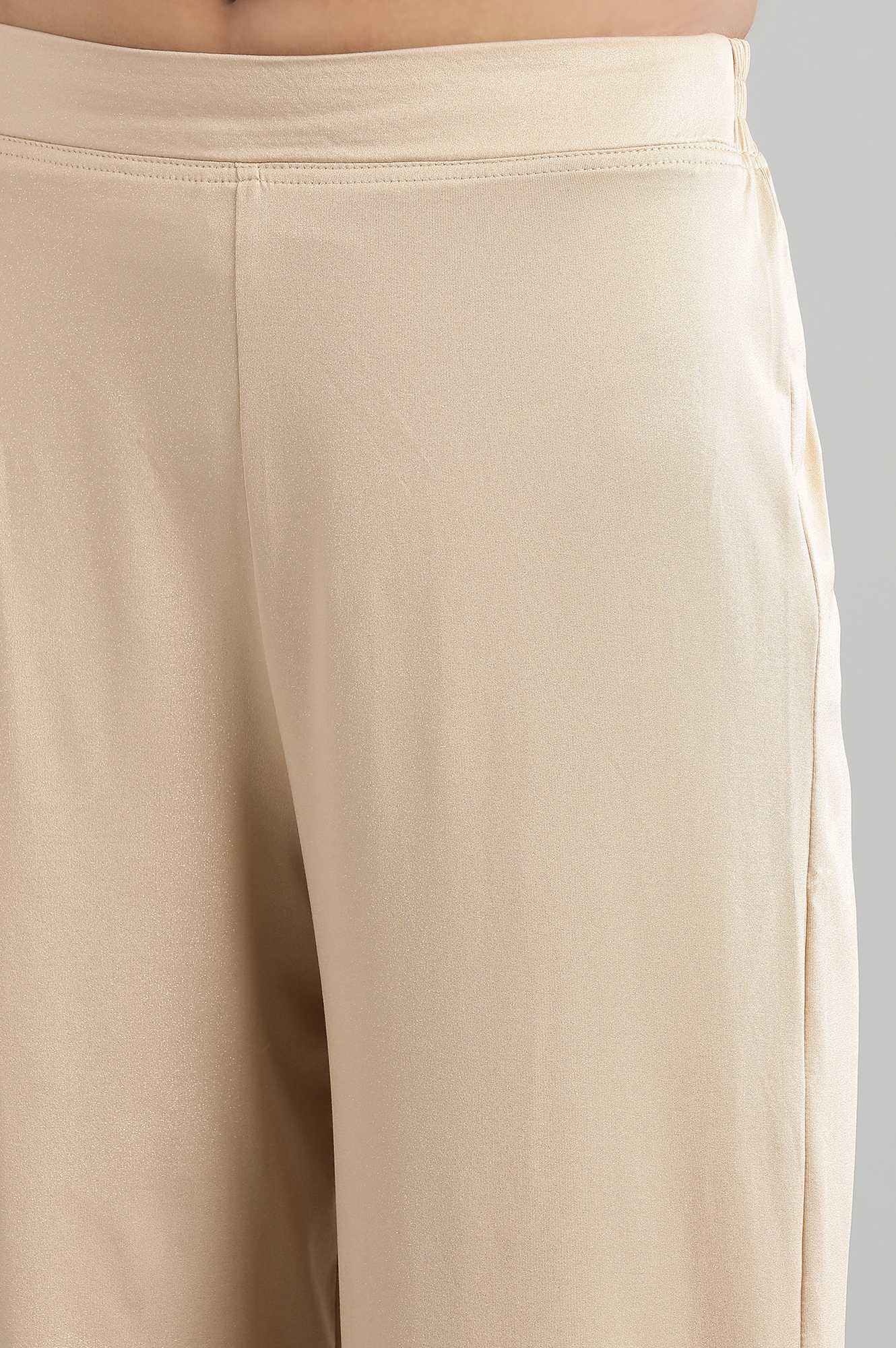 Gold Printed Palazzo - Image 7