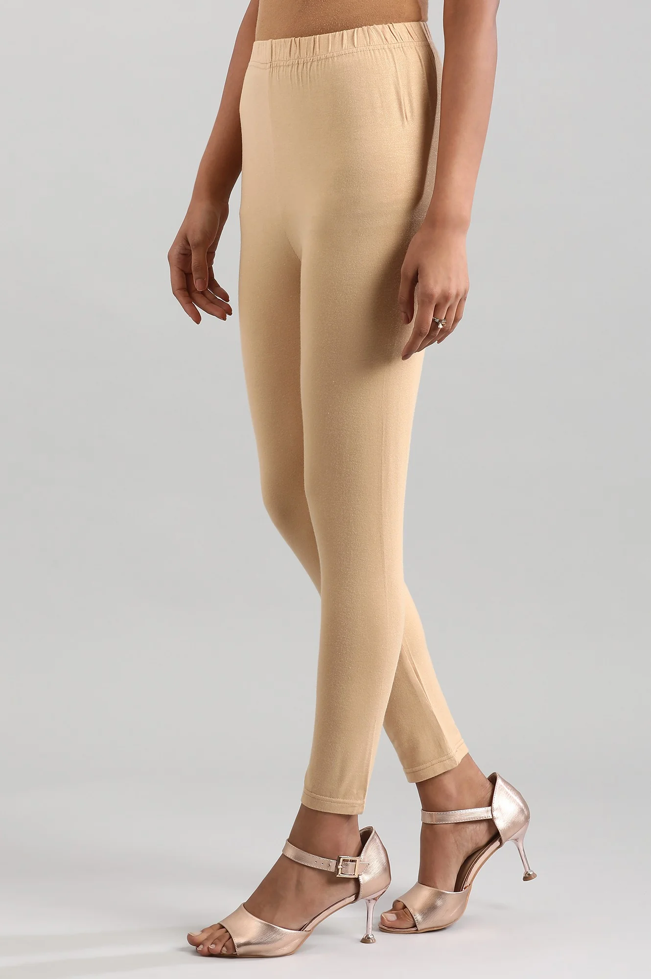 Gold Shimmer Tights - Image 3