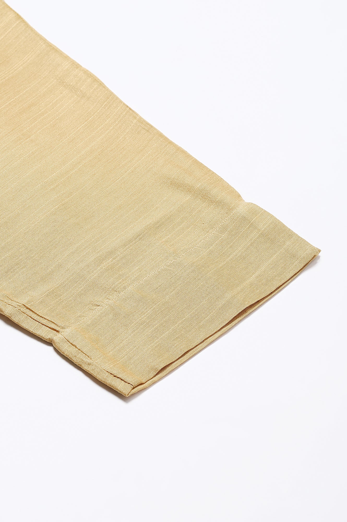 Gold Solid Trousers - Image 8