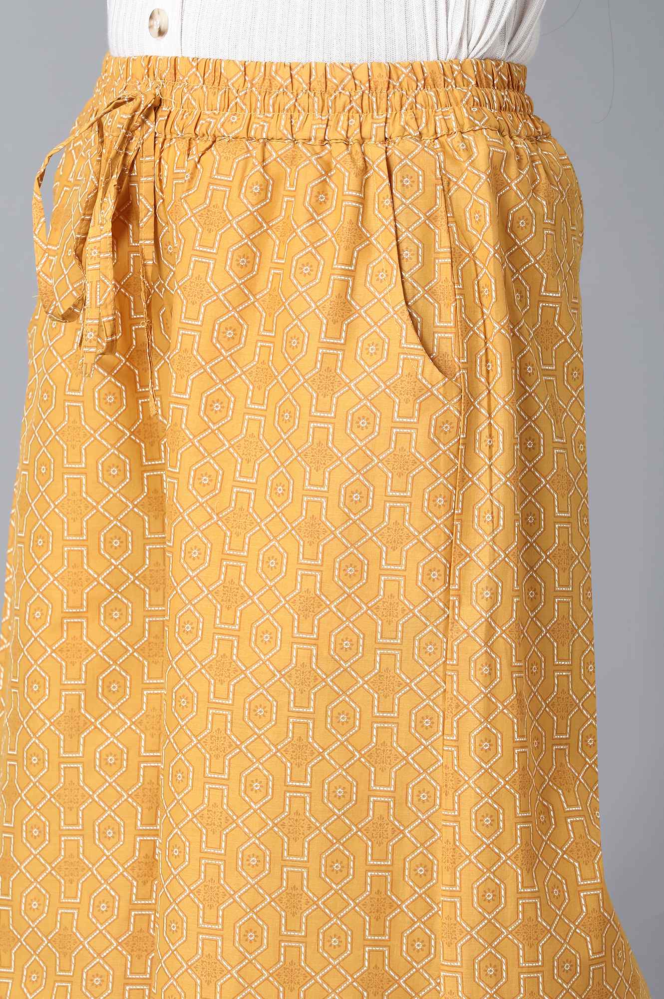 Gold Straight Palazzo - Image 6