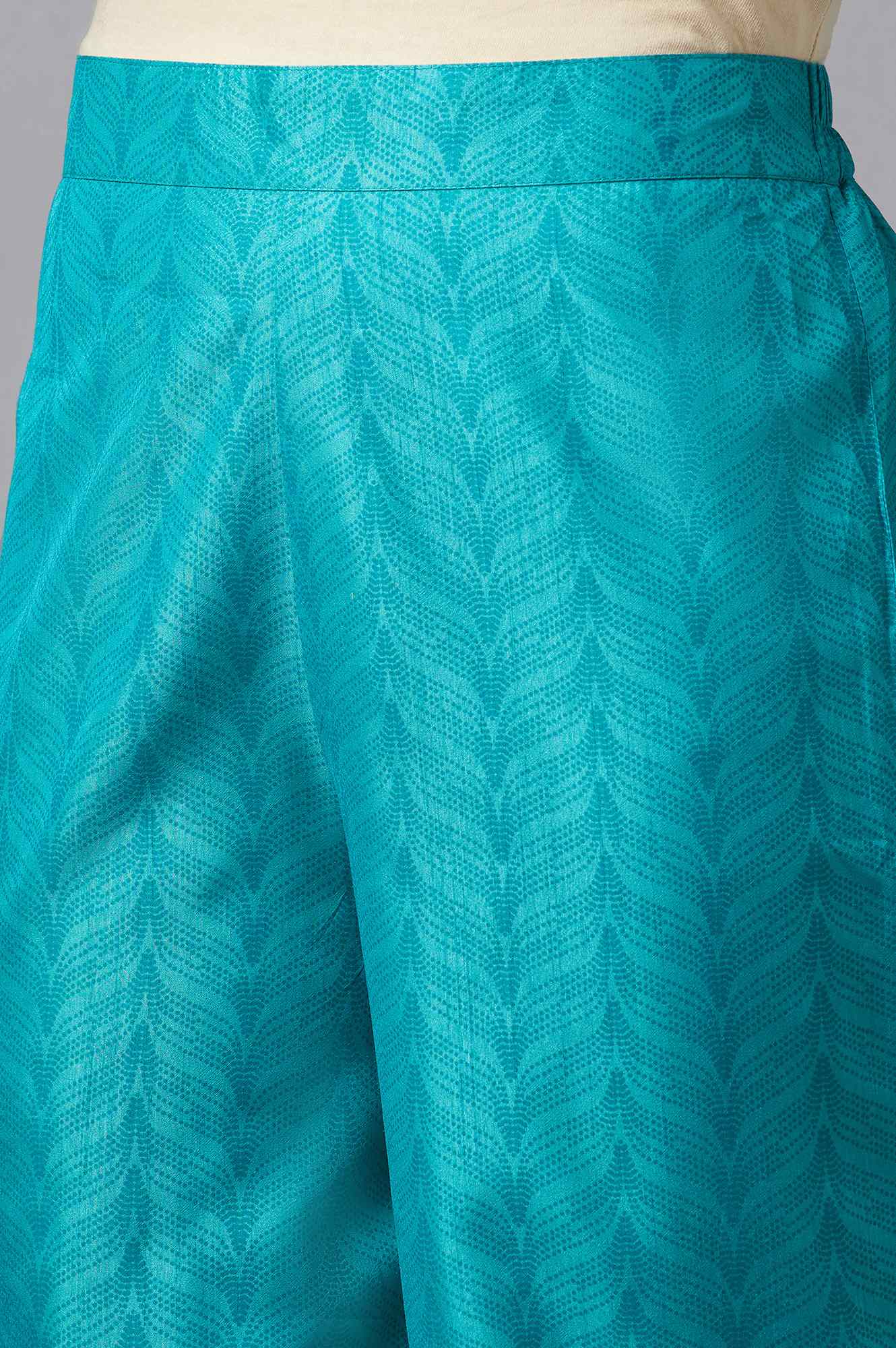 Green Straight Palazzo - Image 6