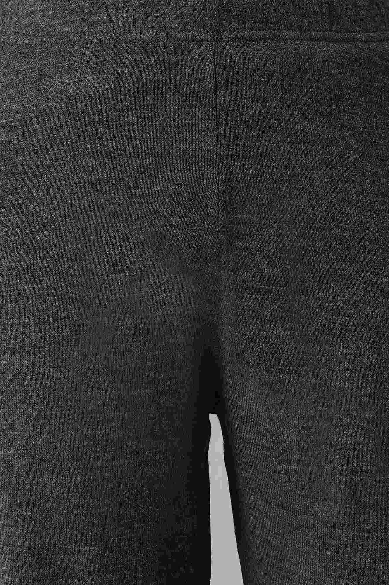 Grey Geometric Straight Fit Palazzo With Elasticated Waist - Image 6