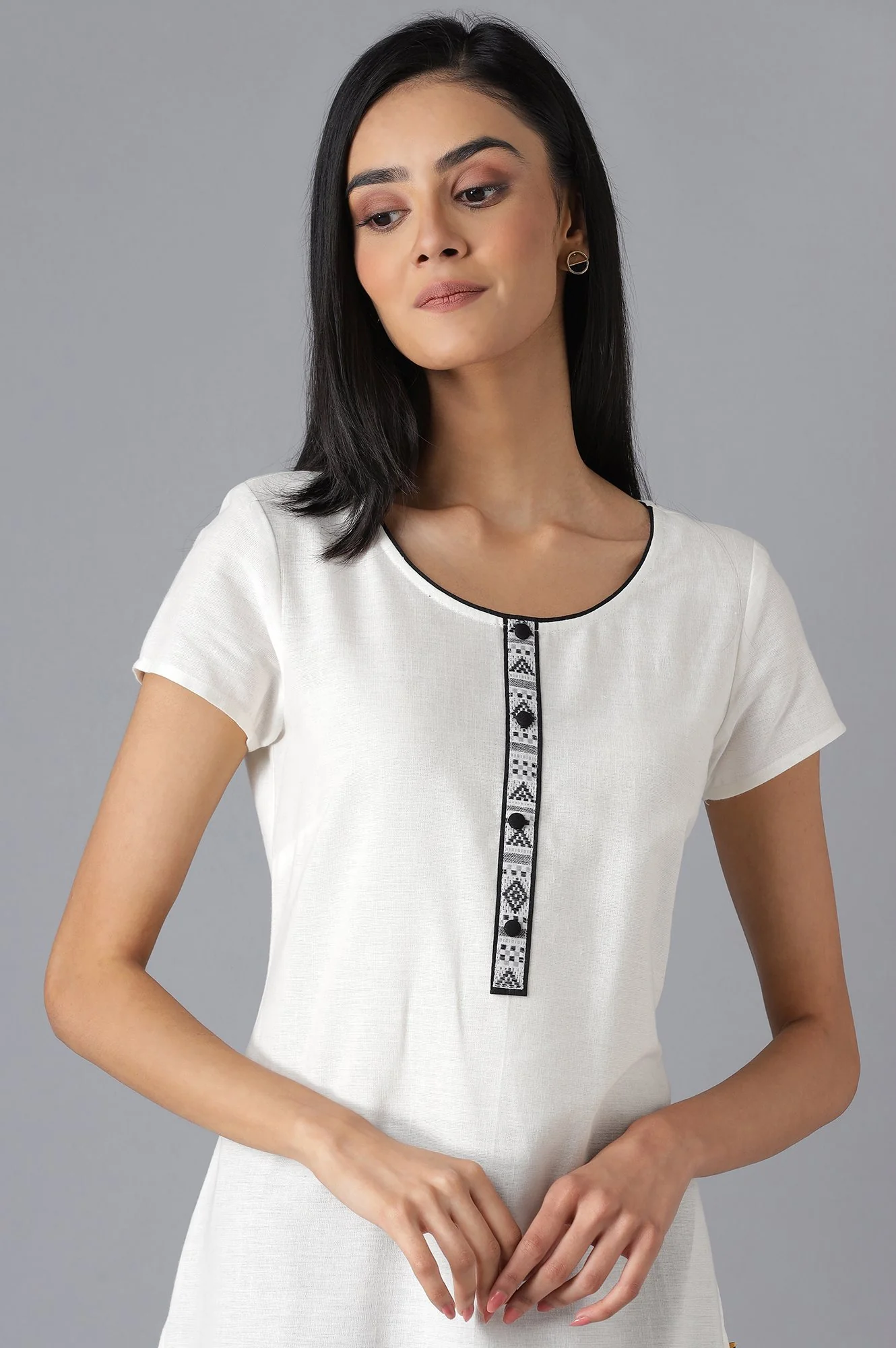 Grey Casual kurta - Image 6