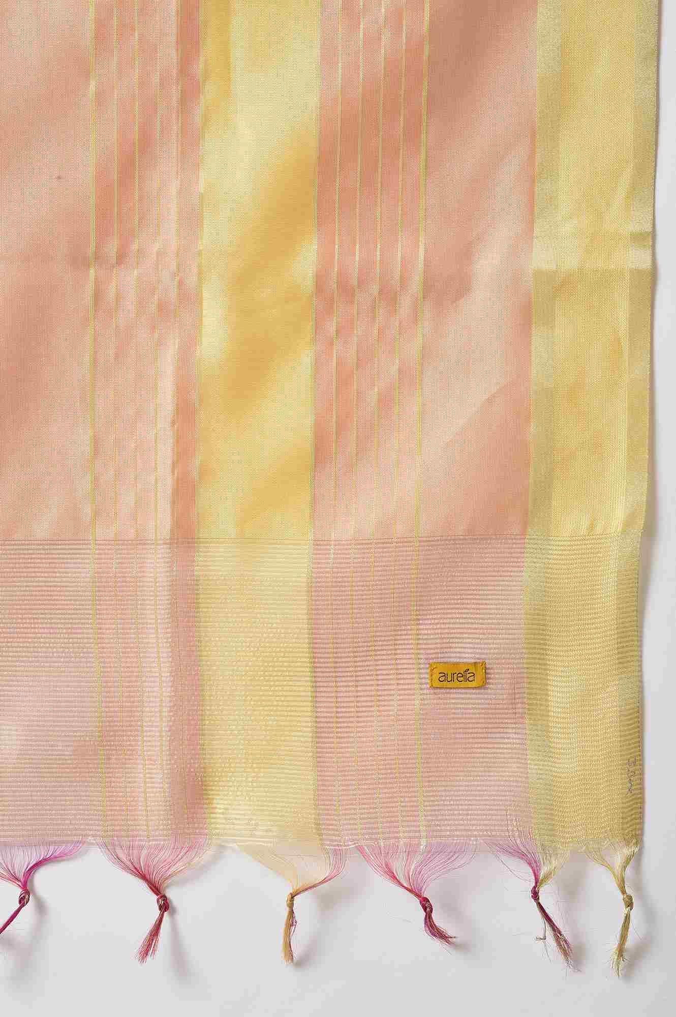 Multi Coloured Banarasi Dupatta - Image 4