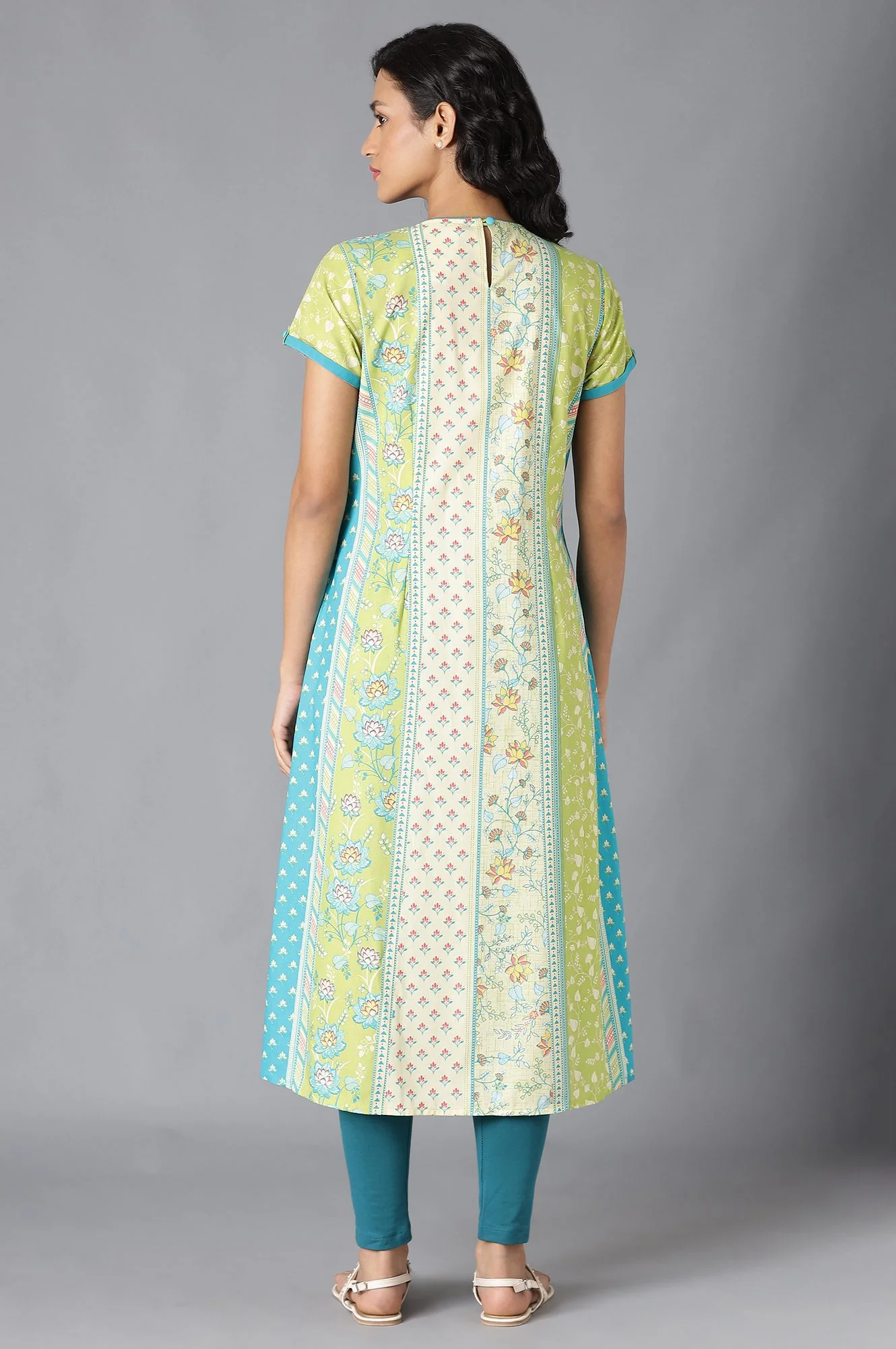Multi Cotton Printed kurta - Image 2