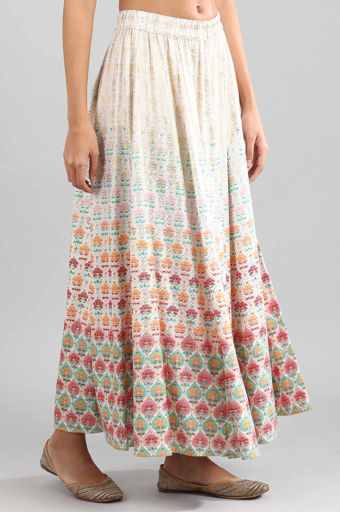 Off-White Printed Skirt - Image 4