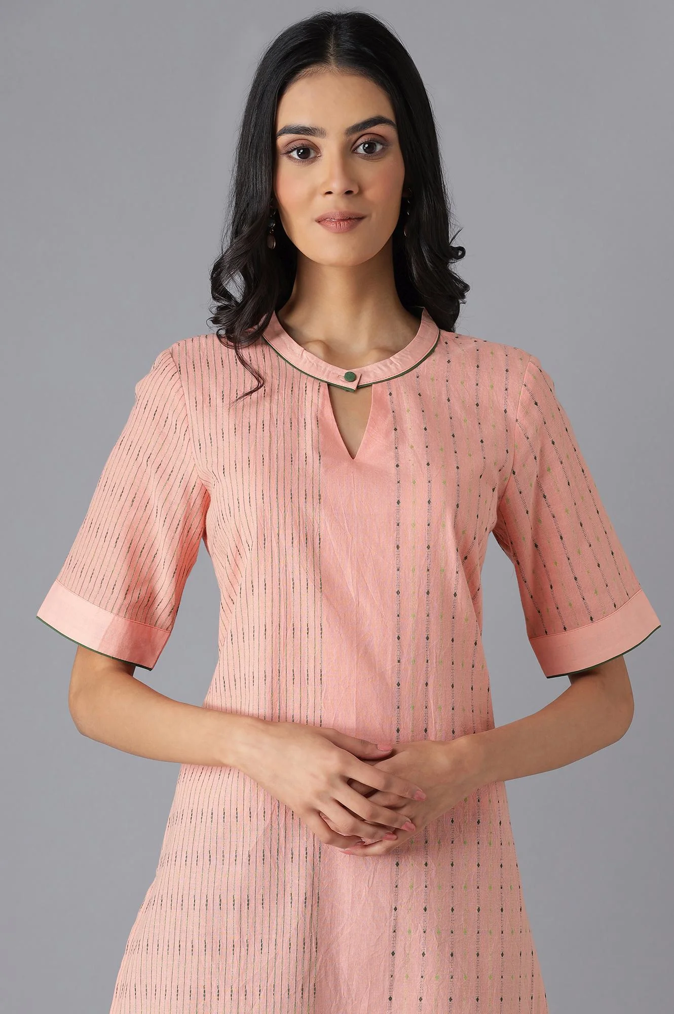 Peach Casual kurta - Image 6