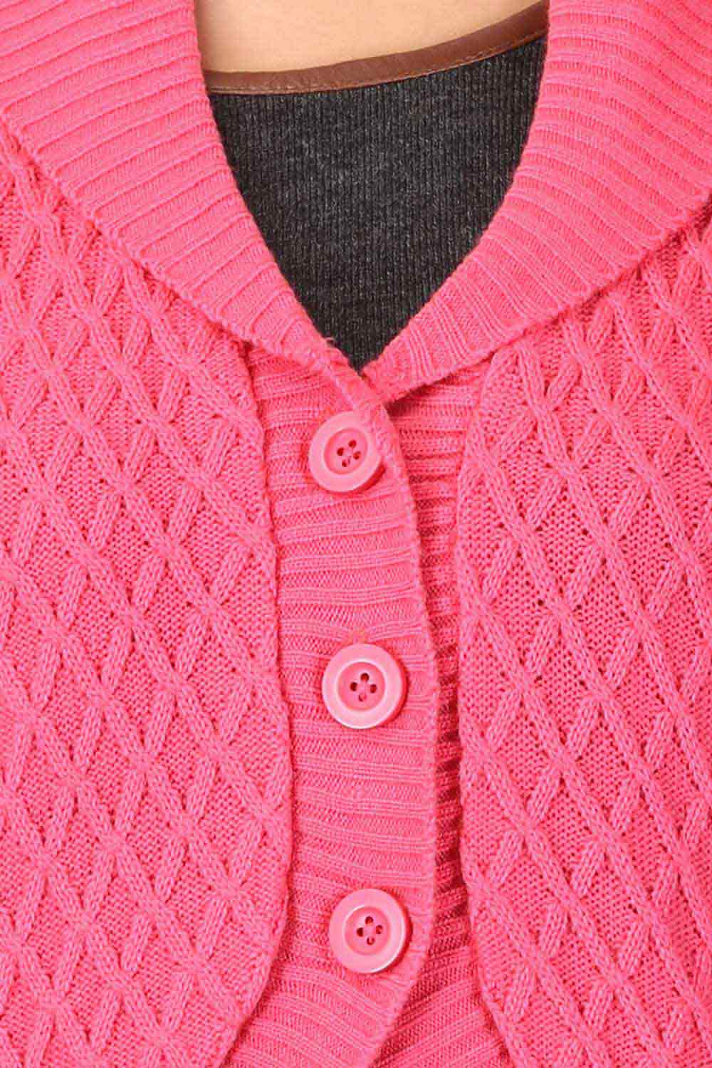 Pink Collar Neck Sweater - Image 6