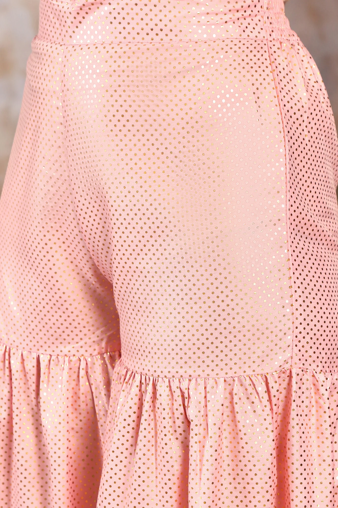 Pink Doble Tier Sharara - Image 4
