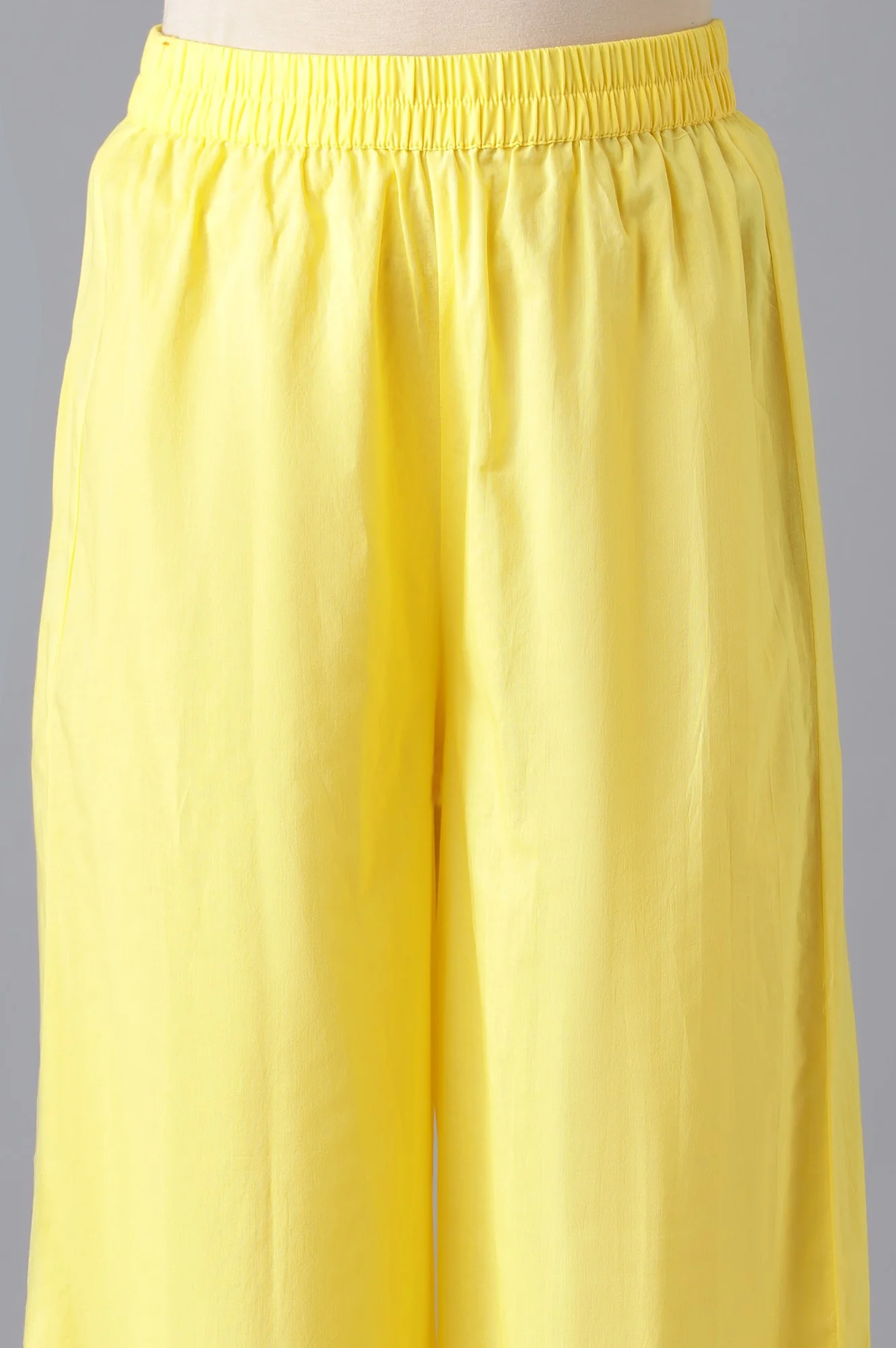 Red kurta and Yellow Palazzo Set - Image 6