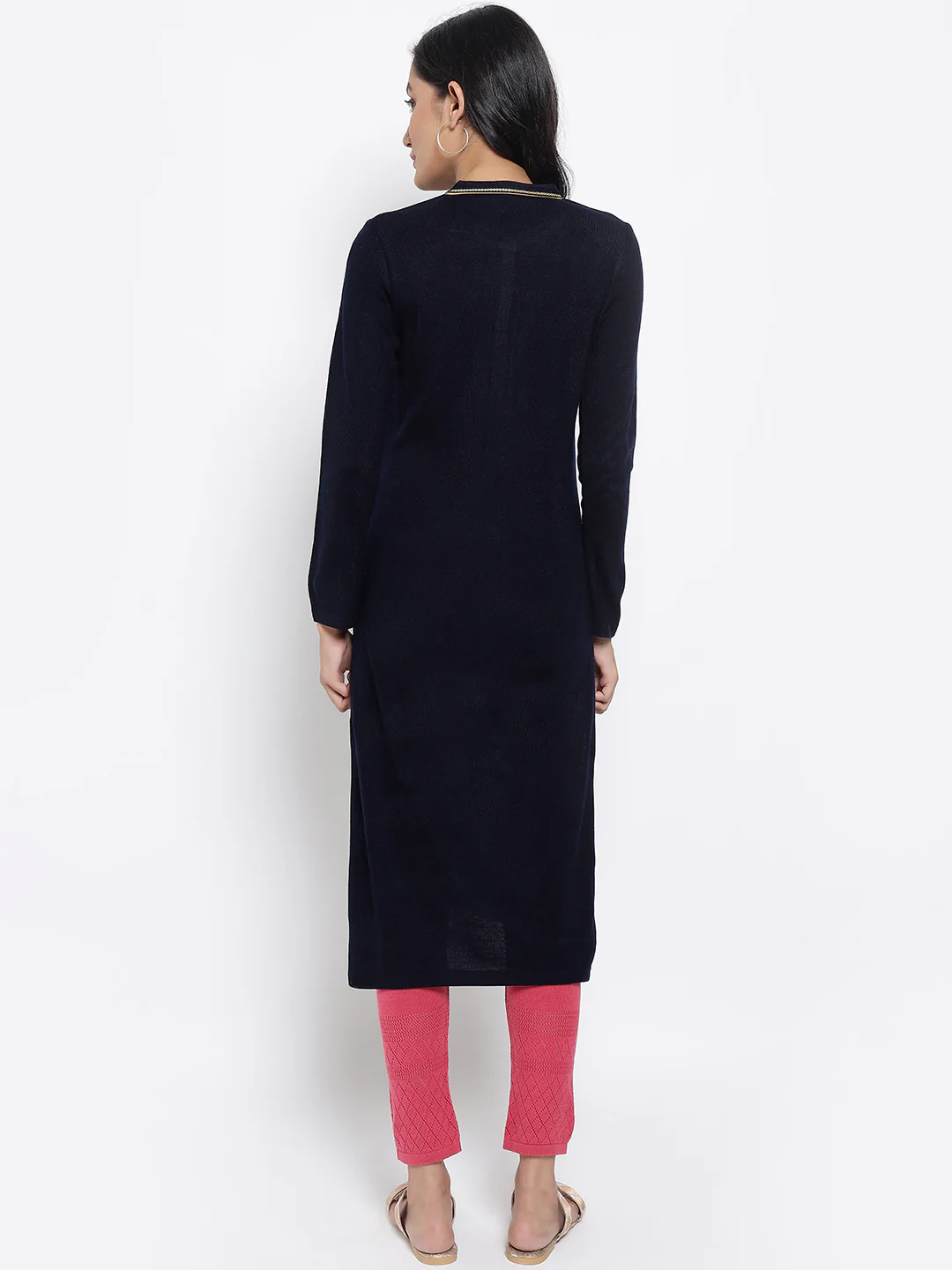 Teal Winter kurta - Image 5