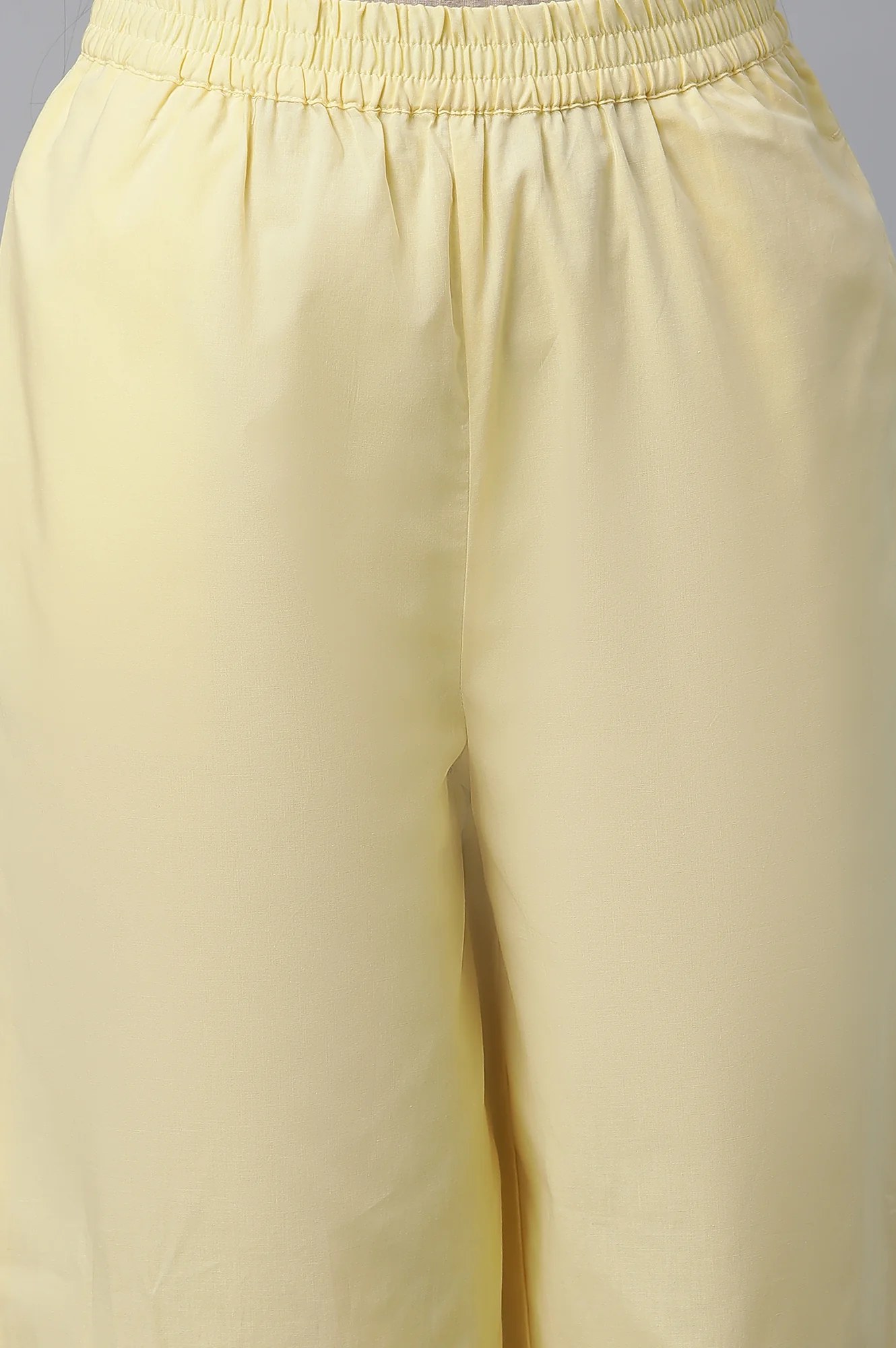 Yellow Floral kurta, Pants & Dupatta - Image 8