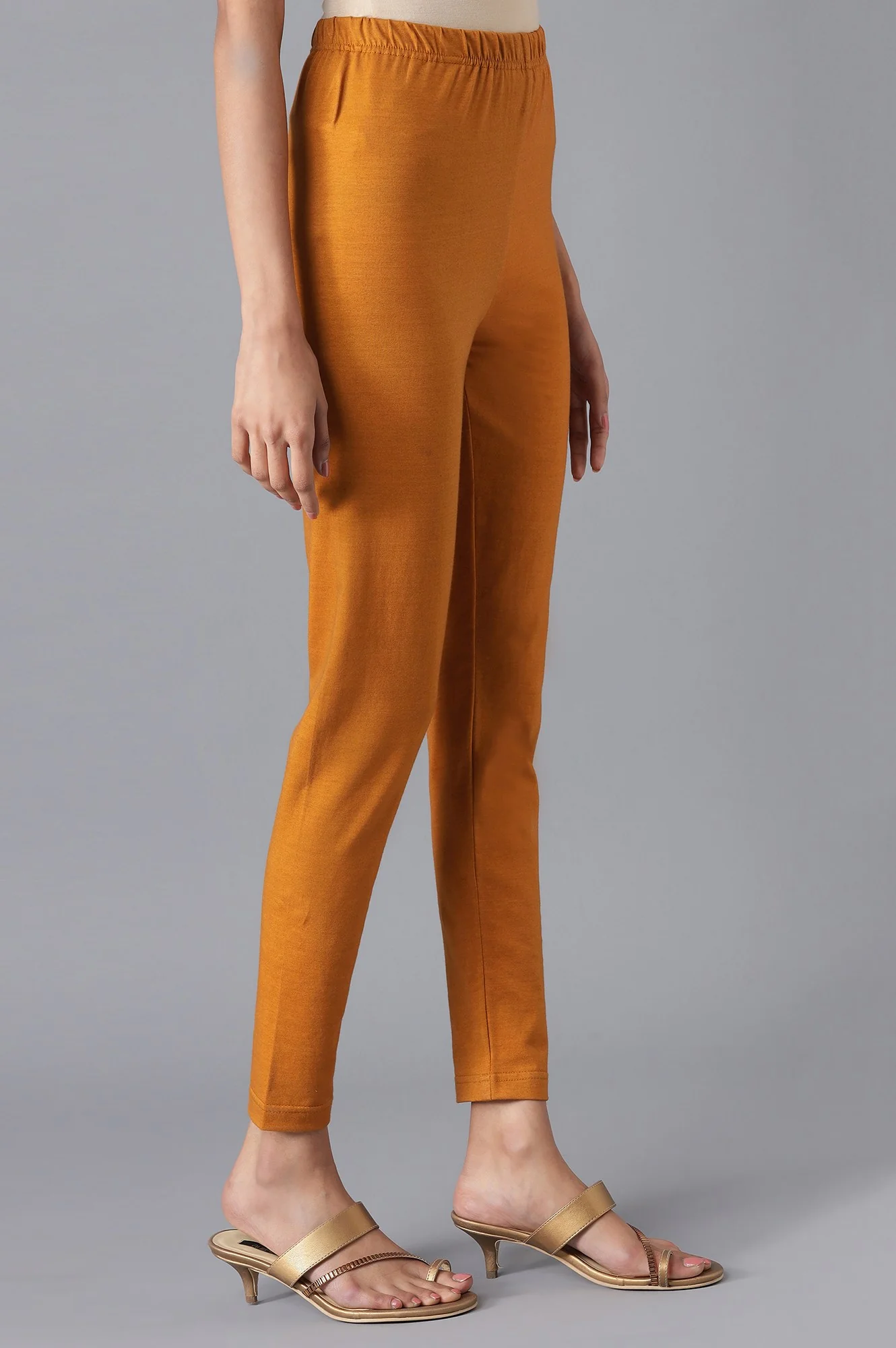 Yellow Skinny Tights - Image 4
