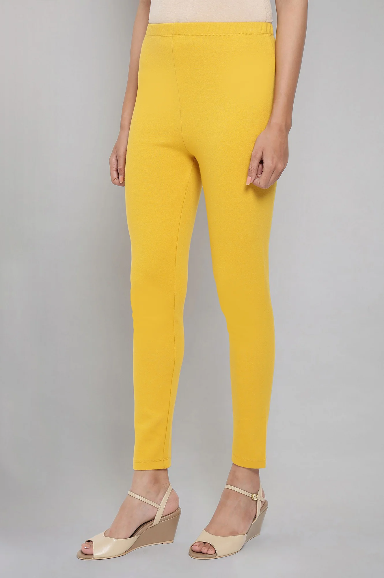 Yellow Winter Tights - Image 3