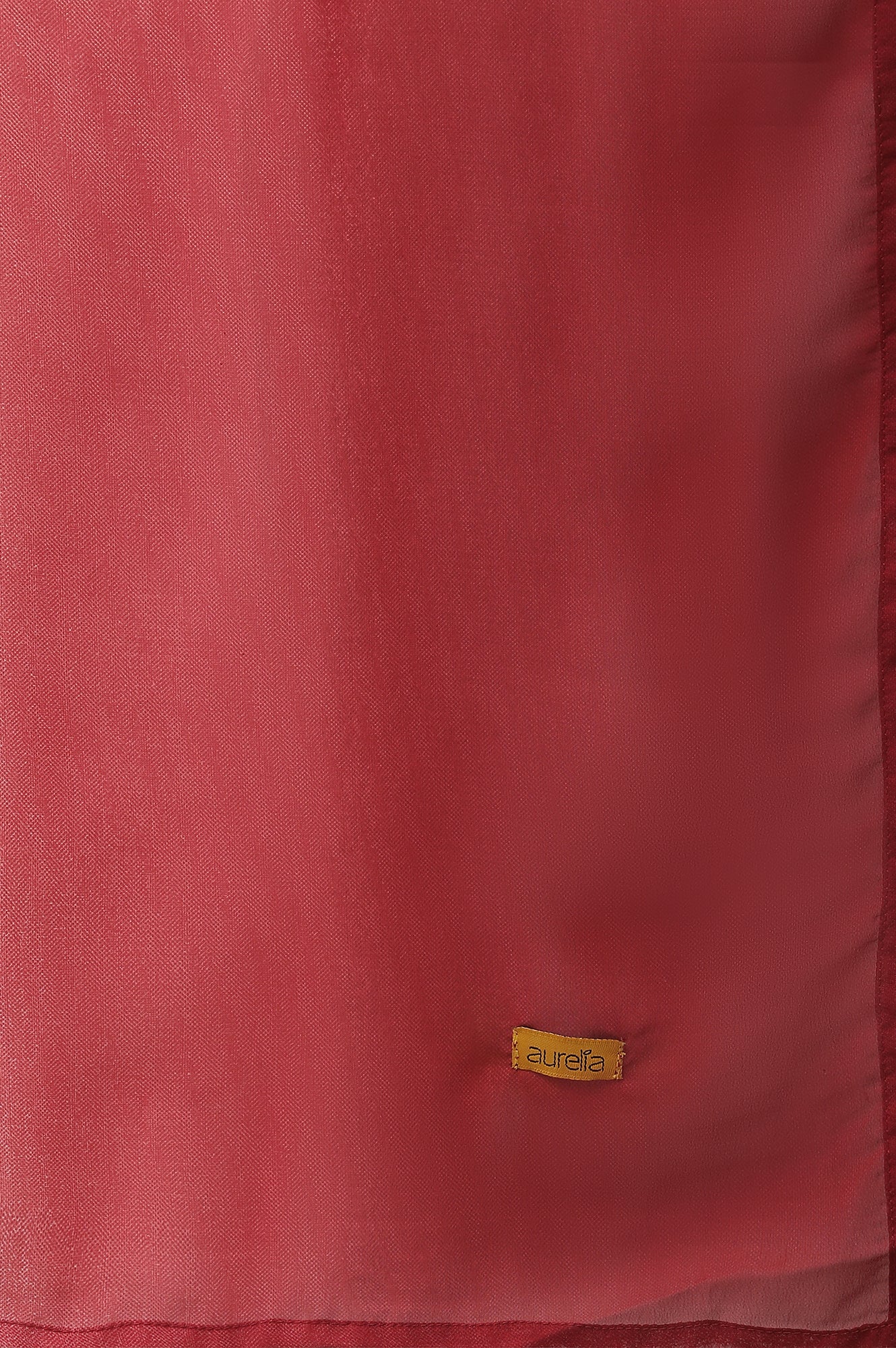 Red Floral Printed Kurta, Pants & Dupatta Set - Image 9