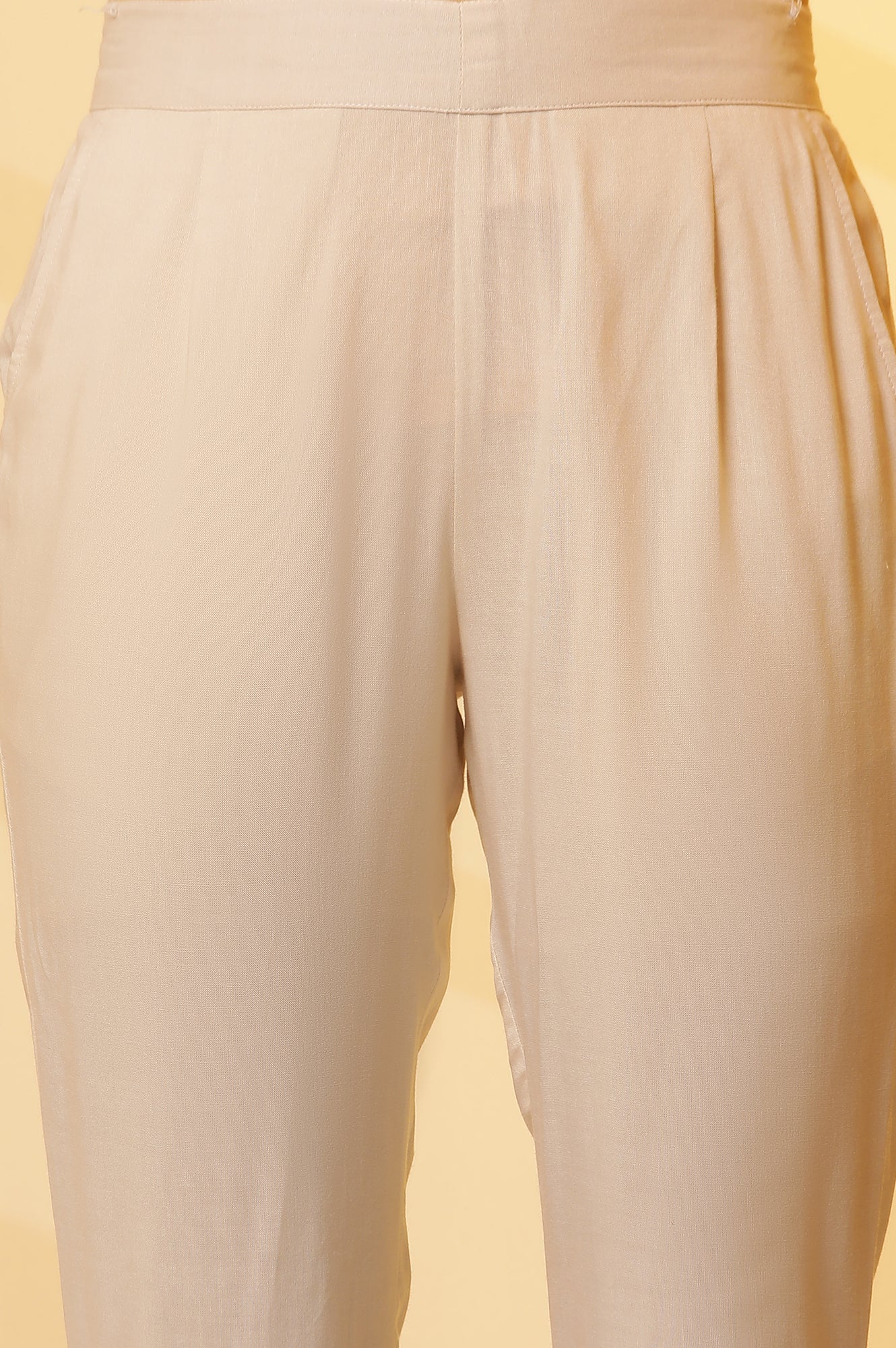 Whote Embroidered Kurta, Trousers and Dupatta Set - Image 8
