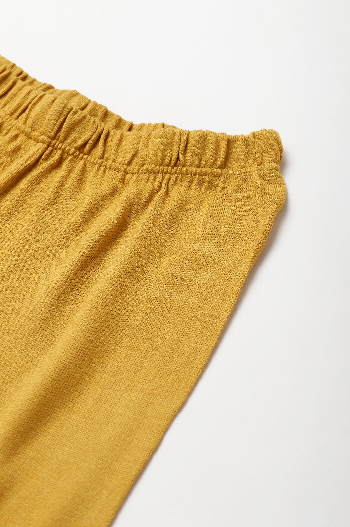Yellow Ankle Length Straight Winter Palazzo - Image 6