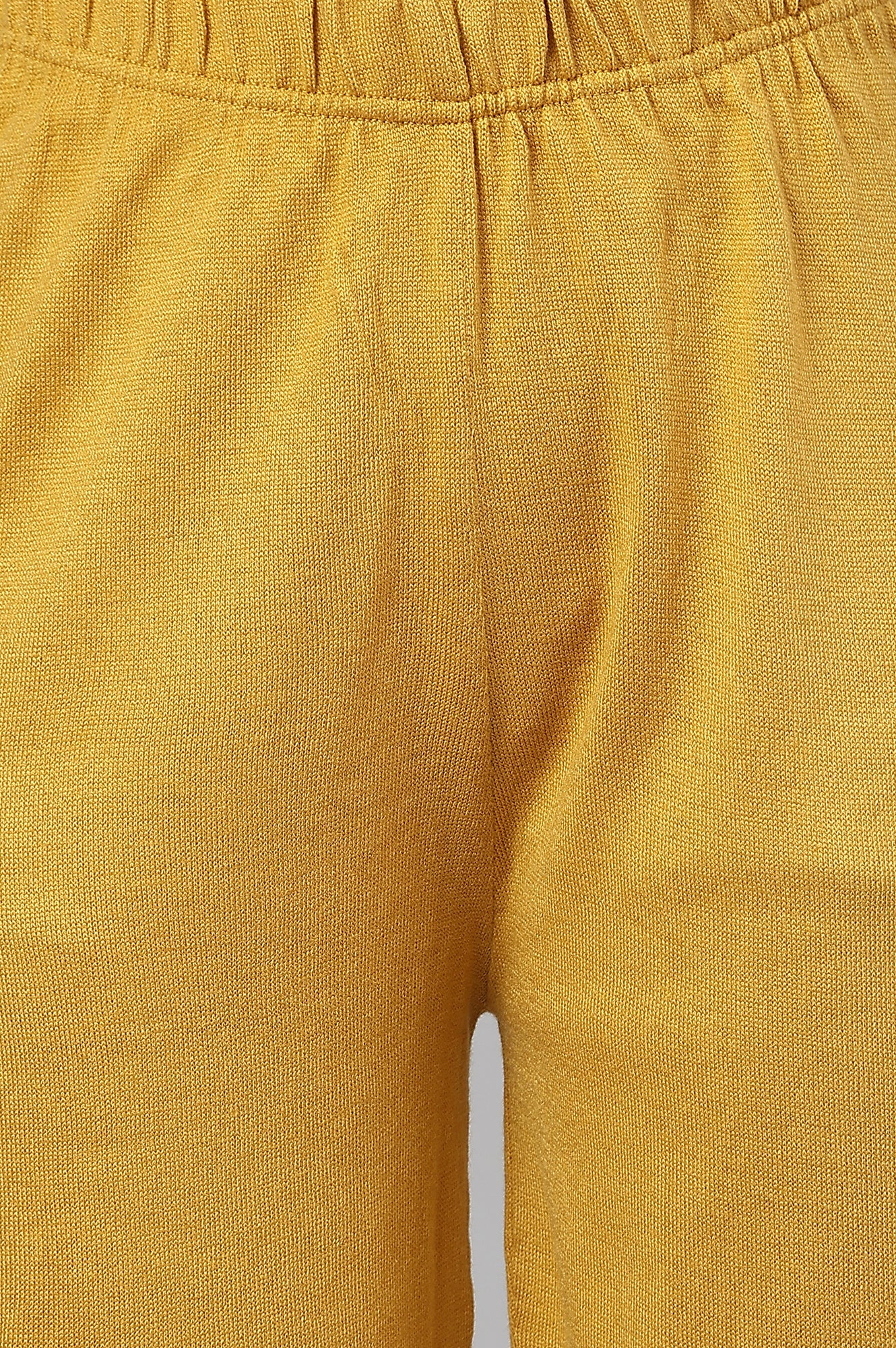 Yellow Ankle Length Straight Winter Palazzo - Image 9